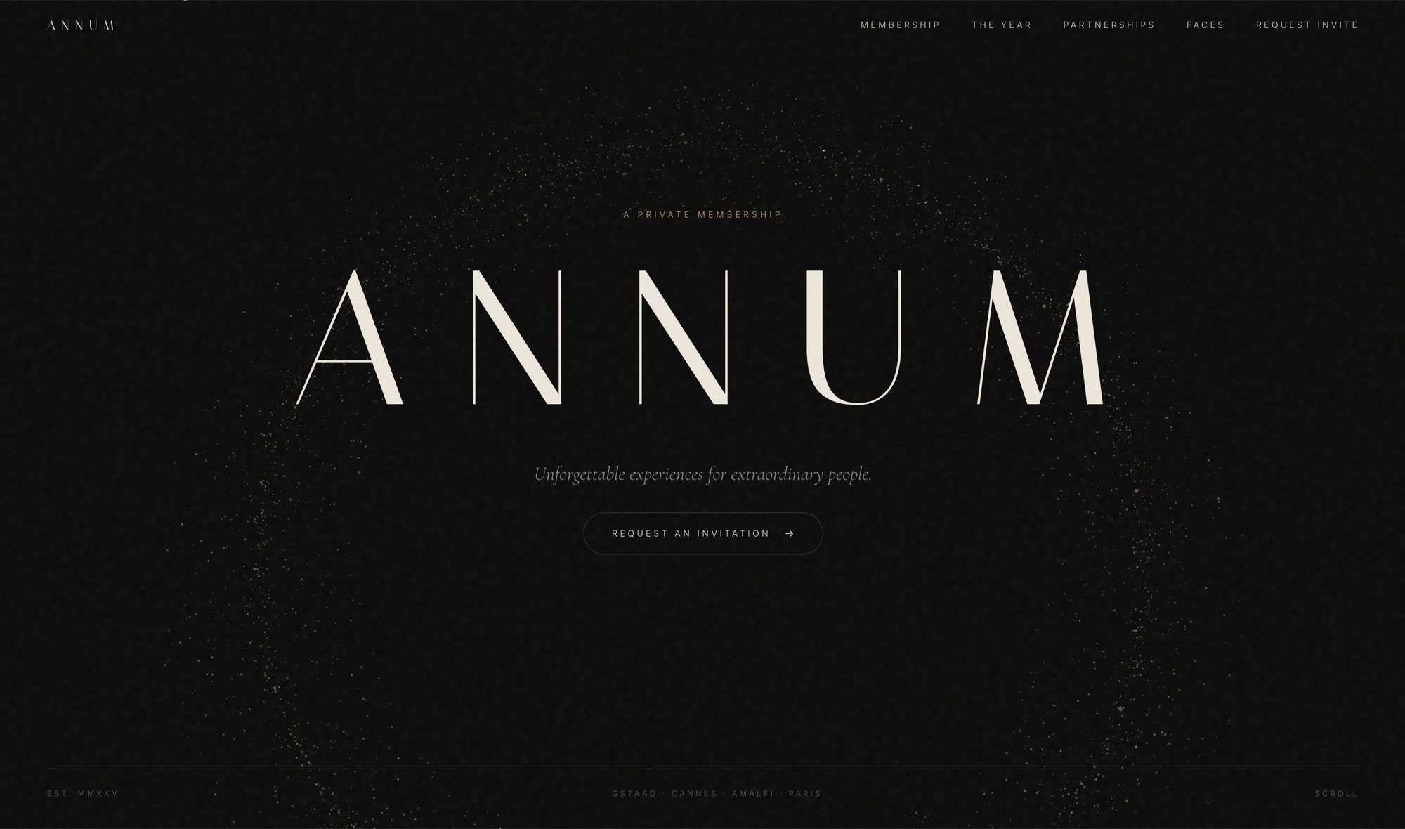 Annum — a private membership